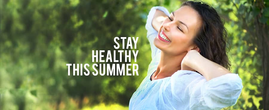 how to stay healthy in summer season